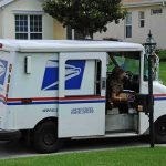 HORROR House EXPOSED — Mail Carrier’s SICK Animal Jail USPS mail truck parked at a suburban mailbox