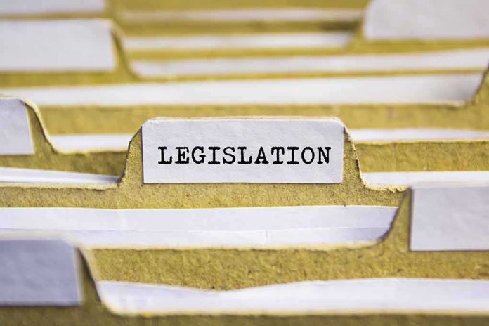 File folder tab labeled legislation