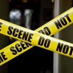 Custody Fight Turned Deadly — Why THIS Little Girl Paid The PRICE Yellow crime scene tape crossing a doorway