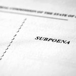 He Hunted TRUMP For Nine Years — Now He’s In The CROSSHAIRS subpoena document close-up