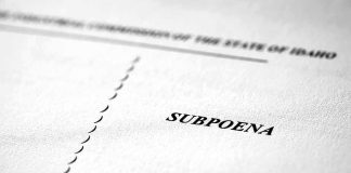 He Hunted TRUMP For Nine Years — Now He’s In The CROSSHAIRS subpoena document close-up