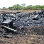 Pilots Ejected Before The Fireball — What Came Next Made The News Aircraft wreckage scattered across a scorched rural field