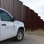 TEXAS Sky WAR — Cartel Drones INCINERATED Border patrol SUV parked beside tall steel border fence
