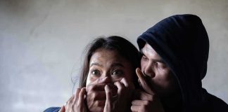 DNA FINALLY Nabs ACCUSED Teen PREDATOR Woman restrained by hooded person covering her mouth
