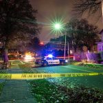 Fake COPS Ripped Her CROSS Off — What Gave Them AWAY Police car blocks residential street at night behind caution tape