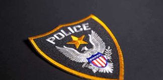 1960 Child Killer Wore A BADGE — Police Had Proof ALL ALONG Police badge patch with eagle emblem on dark background