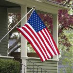 Dad, 72, FOUGHT BACK — Police Just Decided His FATE American flag hanging from a house porch